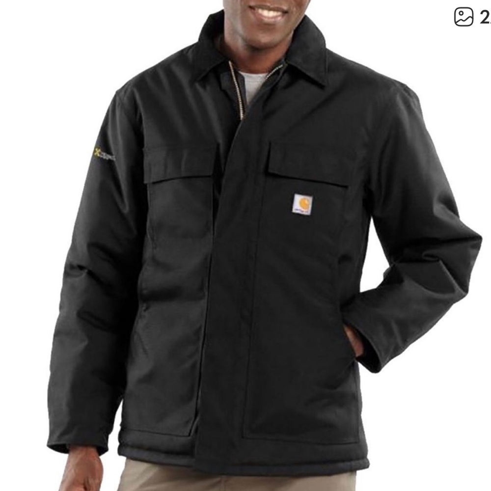 Y2K Carhartt Extremes quilted full zip coat Sz XLT